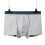 (grey, 8XL) Cotton Men Boxers Ventilate Plus Size Boxer Shorts Solid Soft Underwear 5