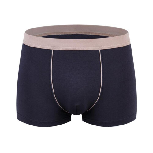 (grey, 8XL) Cotton Men Boxers Ventilate Plus Size Boxer Shorts Solid Soft Underwear