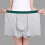 (navy blue, 7XL) Cotton Men Boxers Ventilate Plus Size Boxer Shorts Solid Soft Underwear 4