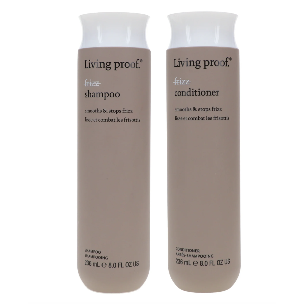 Living Proof No Frizz Shampoo & Conditioner 8 Oz Set