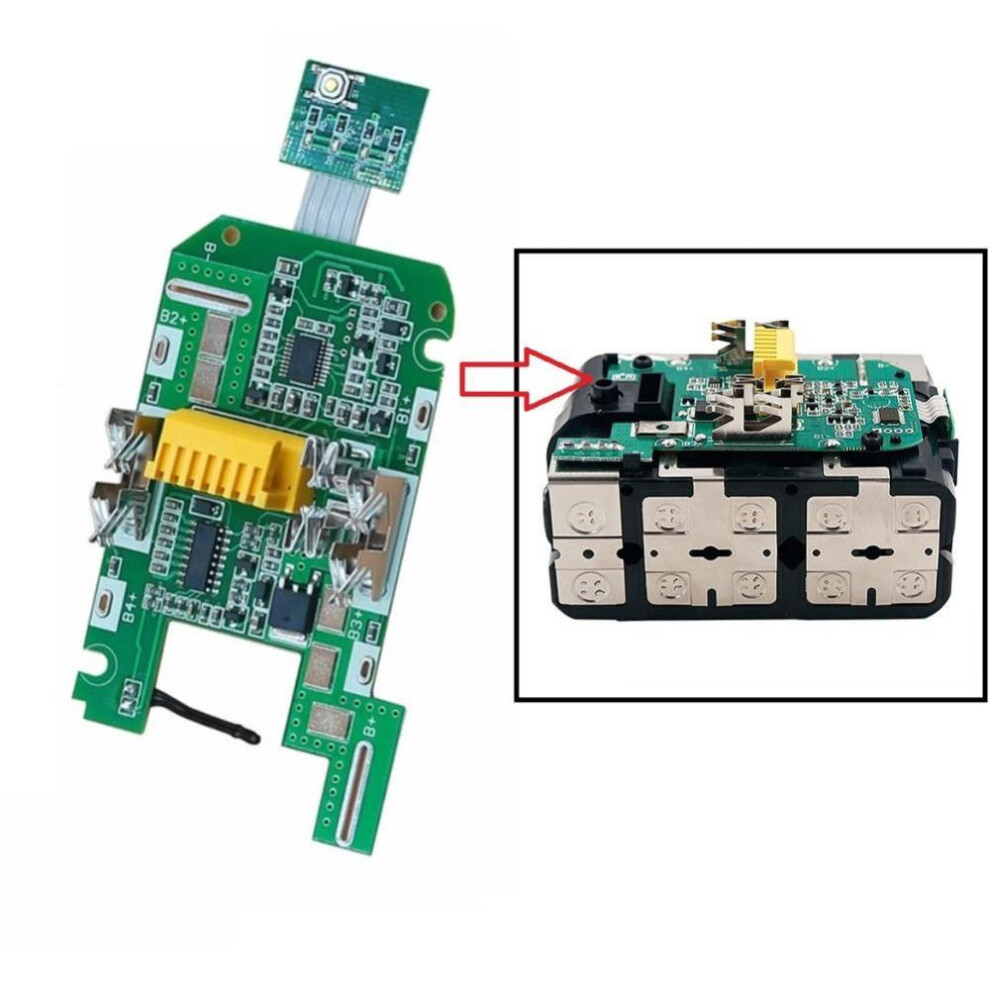 Pcb Circuit Board For Makita 18v Battery Indicator,bl1830 Charging Protection