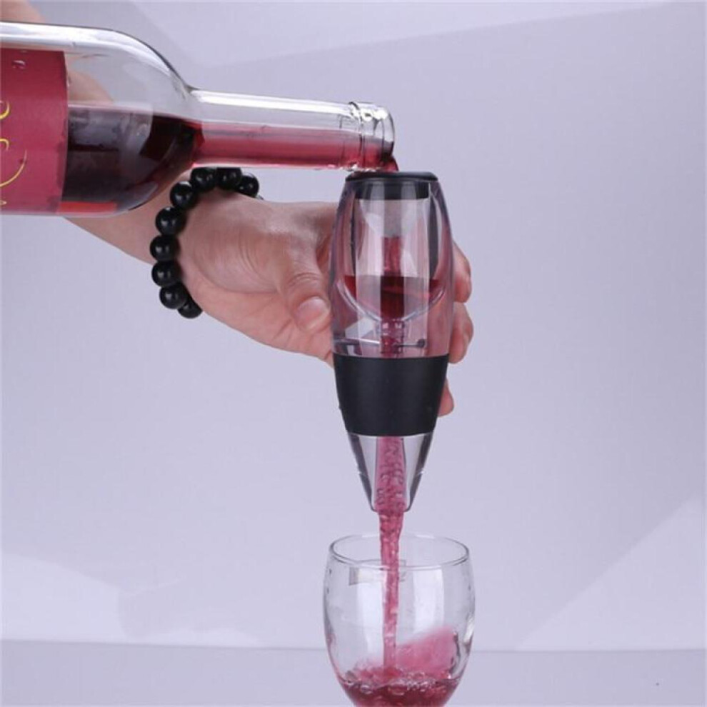 Magic Decanter Wine Aerator Decanter Filter Red White Wine Flavour Enhancer and Stand Bar Tools