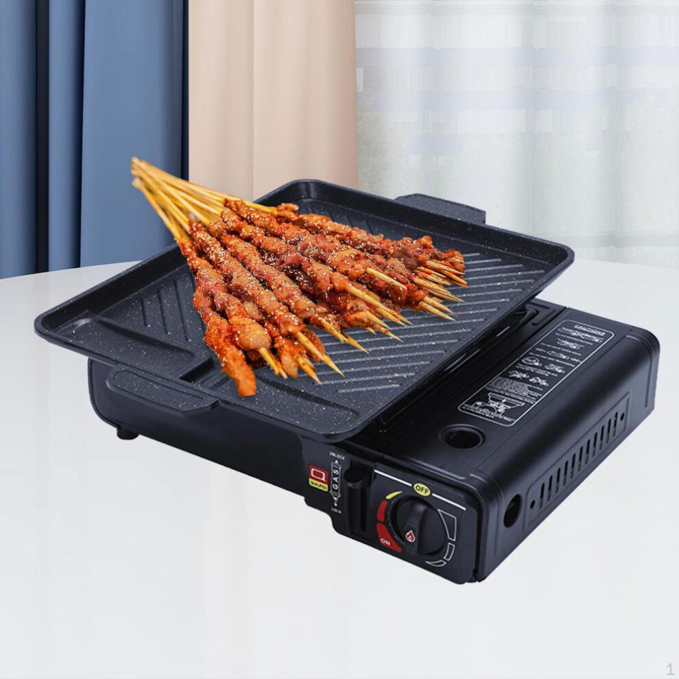 Aluminum Alloy Korean Style Grilling Pan Omelette Griddle Grill Plate Roasting Barbecue