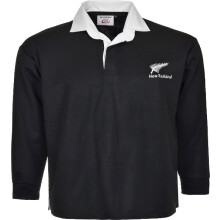 (L) Men's New Zealand Rugby Long Sleeve Sports Jersey