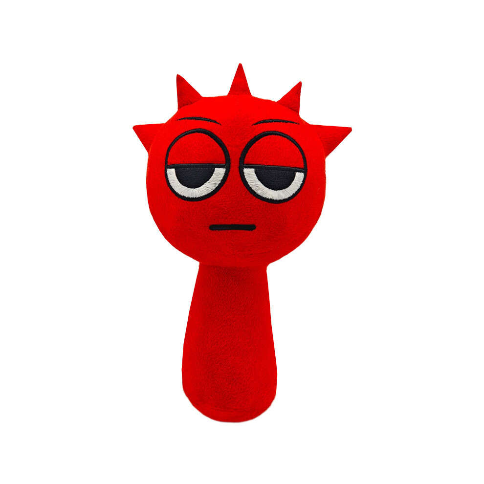 ( 25Cm) Sprunki Plush Toy Sprunki Plushies Stuffed Doll Kids Gifts Red