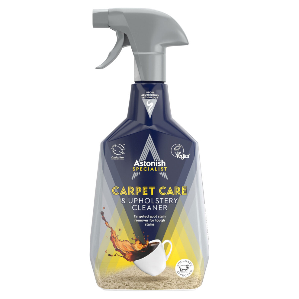 Astonish Specialist Carpet Care & Upholstery Cleaner 750Ml.