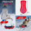 Heavy Duty Plastic Snow Sledge with Pull Rope 5