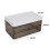 Living And Home Folding Clothes Organiser Wardrobe Drawer Storage Box 6