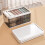 Living And Home Folding Clothes Organiser Wardrobe Drawer Storage Box 1