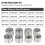 28PCS Master Press And Pull Sleeve Bearing Bushing Seal Drive Remover 8
