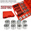 28PCS Master Press And Pull Sleeve Bearing Bushing Seal Drive Remover 11