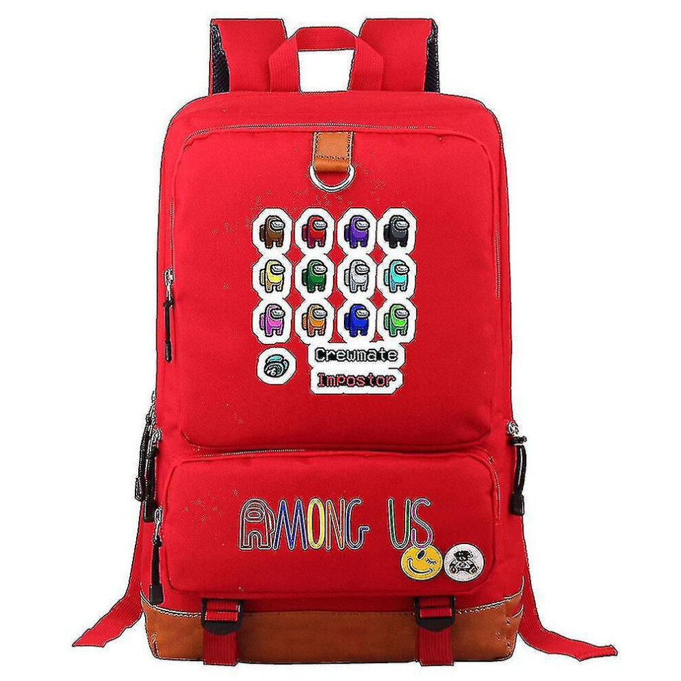 (red) Among Us Youth Student Schoolbag Large Capacity Backpack 02-image-OPC-PFV6J5N-NEW