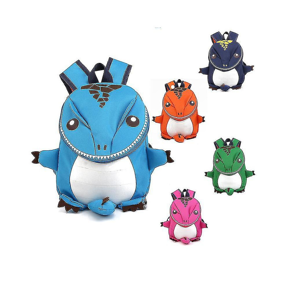 (Rose Red) Kid Back Pack - Children's School Bag 3d Dinosaur Backpack For Boys Gift-image-OPC-PFV6J62-NEW