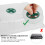 72-Cell Nursery Pots Kit with Lid & Trays, Green 6