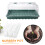 72-Cell Nursery Pots Kit with Lid & Trays, Green 7