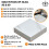 (White Marble, Pack of 60) Self Adhesive Vinyl Floor Tiles - Peel and Stick Floor Tiles, Durable Stick on Vinyl Flooring 11