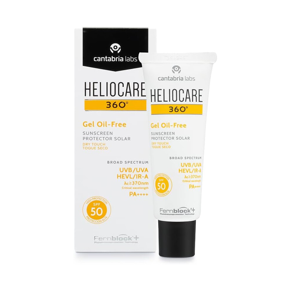 Heliocare 360 Oil-Free Gel SPF 50 50 ml Gel Sunscreen For Face