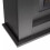(Fire Surround Black) Modern Electric Fireplace with Remote Control & LED Log Fire Effect 3