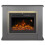 (Fireplace Core Only) Modern Electric Fireplace with Remote Control & LED Log Fire Effect 11