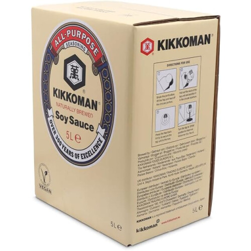 Kikkoman Soy Sauce, 5 L