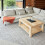 (Light Grey, Pack of 60) Self Adhesive Vinyl Floor Tiles - Peel and Stick Floor Tiles, Durable Stick on Vinyl Flooring 3
