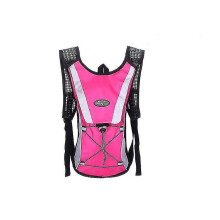 (pink) Bicycle Hydration Backpack With 2l Water Bladder-r