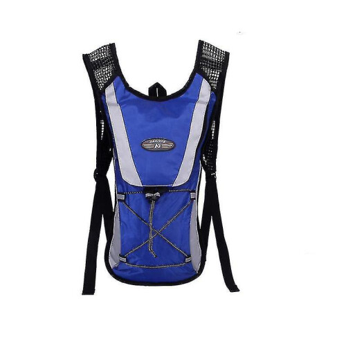 (blue) Bicycle Hydration Backpack With 2l Water Bladder-r