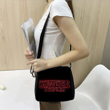 (style 7) Stranger Things Women's Handbag Tv Series Print Fashion Crossbody Bag For Girls Multifunctional Travel Storage Bag 24cm