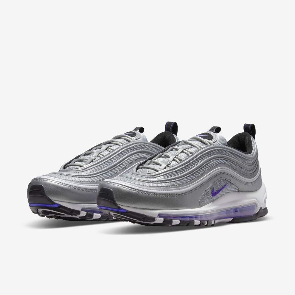 (UK9/EUR44/28CM ) Nike Air Max 97 Silver Violet DJ0717-001 Men's Shoes