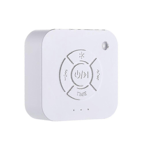 White Noise Machine Usb Rechargeable Timed Shutdown Sleep Sound Machine for Sleeping & Relaxation