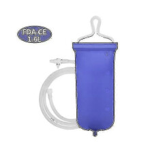 (1.6L, 1.6L) 1.6l/2l Reusable Foldable Anal Douche Enema Bag Kit Vaginal Colon Irrigation Cleaning Flusher Constipation For Men Women Hygiene