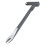 SPARES2GO Nail Puller Hammer Crowbar Double Ended 3-in-1 Prying Lifting Crow Bar Tool (10" / 250mm) 1