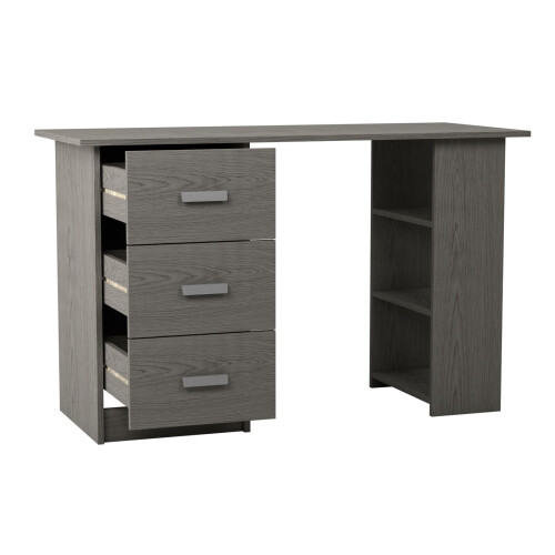 URBN Living (Grey) 115cm Large Computer Desk Office Makeup Vanity Dressing Table 2