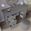 URBN Living (Grey) 115cm Large Computer Desk Office Makeup Vanity Dressing Table 5