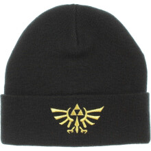 Legend Of Zelda Wingcrest Triforce Knit Cuff Beanie Hat Cap