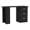 URBN Living (Black) 115cm Large Computer Desk Office Makeup Vanity Dressing Table 8