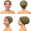 Silk Satin Bonnet for Men Sleep Cap Bonnet for Sleeping Bonnet fo 3