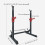 Adjustable Squat Dip Rack Weight Lifting Stand 260kg Load Power Cage 6