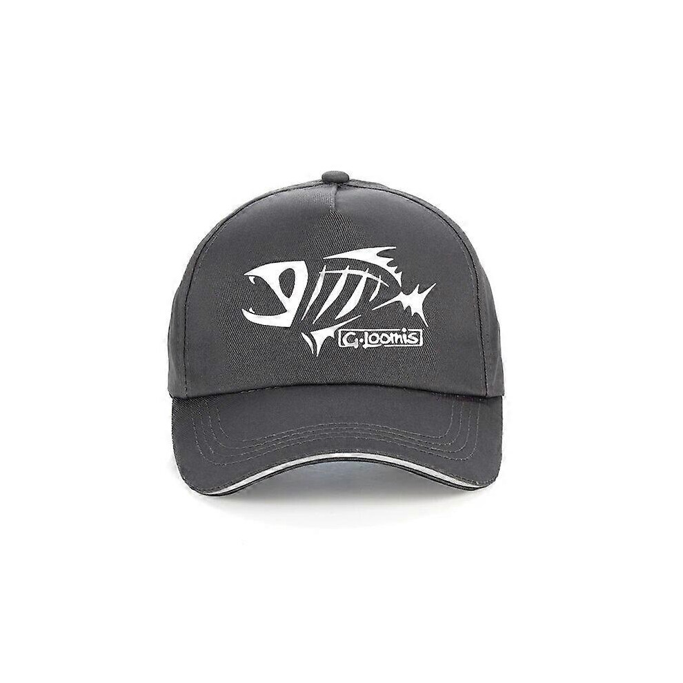 (Adjustable, GRAY) men's summer high quality golf visor hat Antidazzle G Loomis Men Fishing cap fashion Cotton Adjustable Baseball Caps CasquetteCostume Hats