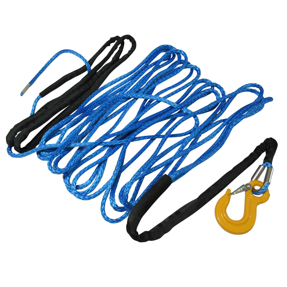 (30M, 8Mm) Recovery Synthetic Winch Rope With Hook 600988560833