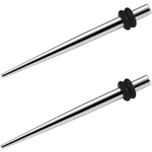 Medical Stainless Steel Ear Gauge Stretch KitPlugsEar, Nose, Navel, Nipple, Lip and Tongue StretchersPiercing Stretch KitOIs Medical Stainless Steel E