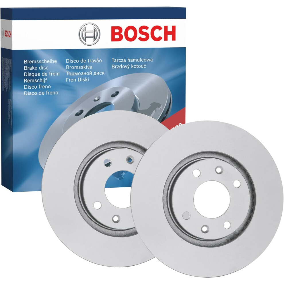 Bosch BD876 Brake discs - ECE-R90 certified - 1 set of 2 discs