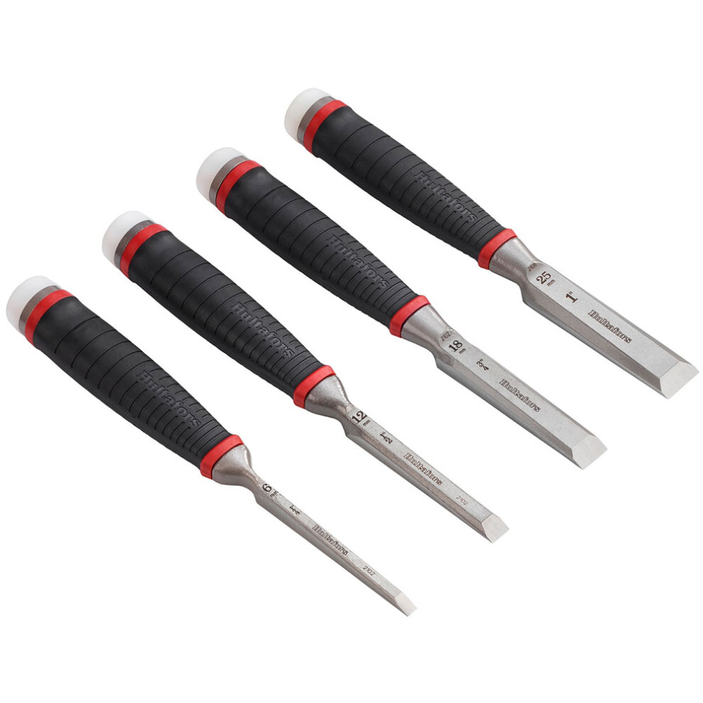 Hultafors 390673 Hdcs4 Heavy-Duty Chisel Set, 4 Piece (12-32Mm) 7317843906738