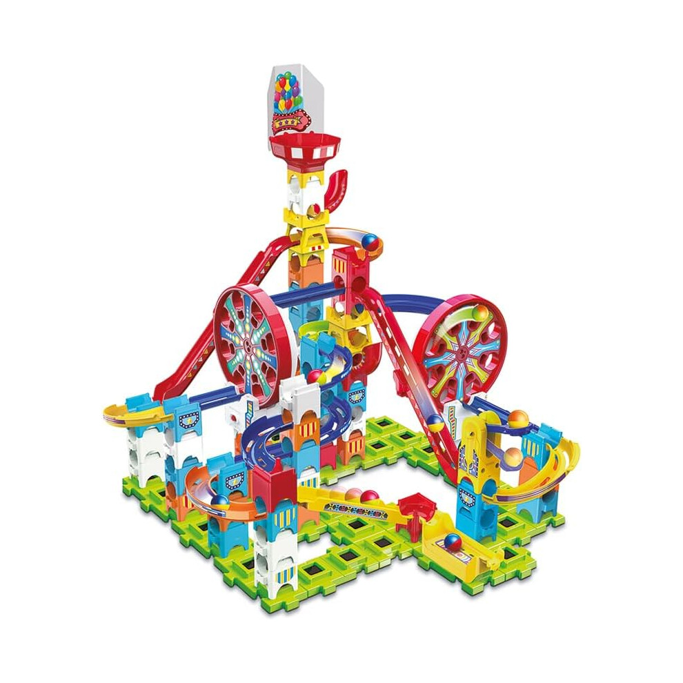 Vtech Marble Rush Adventure Park Challenge, Construction Toys For Kids With 10 Marbles And
