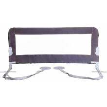 Dreambaby Nicole Bed Guard Rail for Toddlers - Extra Wide 150cm & 50cm Tall - Easy Assembly, Washable Cover