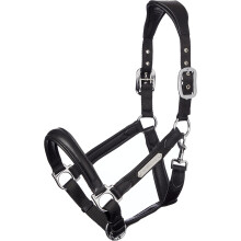 LeMieux Capella Headcollar for Horses - Leather/Nylon - Pressure Relief & Soft Touch