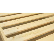 STRICTLY BEDS&BUNKS Heavy Duty Pine Bed Slats - Pack of 12 Replacement Solid Pine Wooden Bed Slats