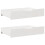 VidaXL vidaXL Bed Frame Home Bed Base Bedstead White 90x190 cm Single Solid Wood Pine 6