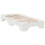 VidaXL vidaXL Bed Frame No Mattress Stackable White 90x190 cm Single Solid Wood 3