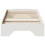 VidaXL vidaXL Bed Frame No Mattress Stackable White 90x190 cm Single Solid Wood 5